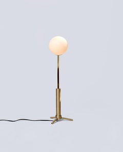 Rhythm Glass Globe Desk Lamp by Lamp Shaper