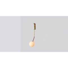 Rhythm Glass Globe Wall Sconce by Lamp Shaper