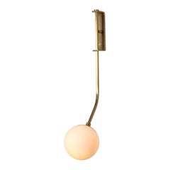 Rhythmusglas-Wandleuchter mit Kugeln von Lampenschirm