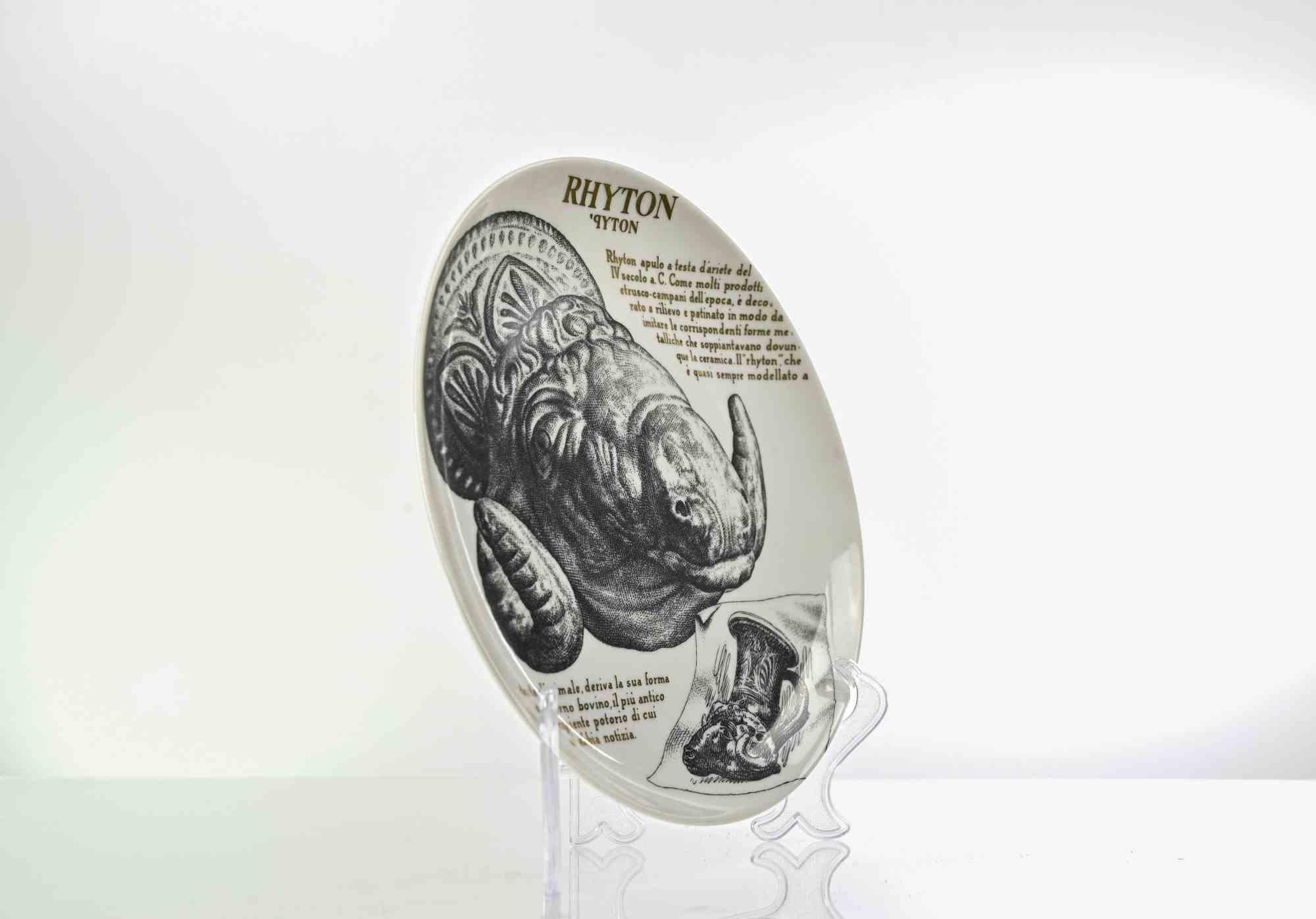 Rhyton - per Martini & Rossi, di P. Fornasetti, anni '60 In condizioni buone in vendita a Roma, IT
