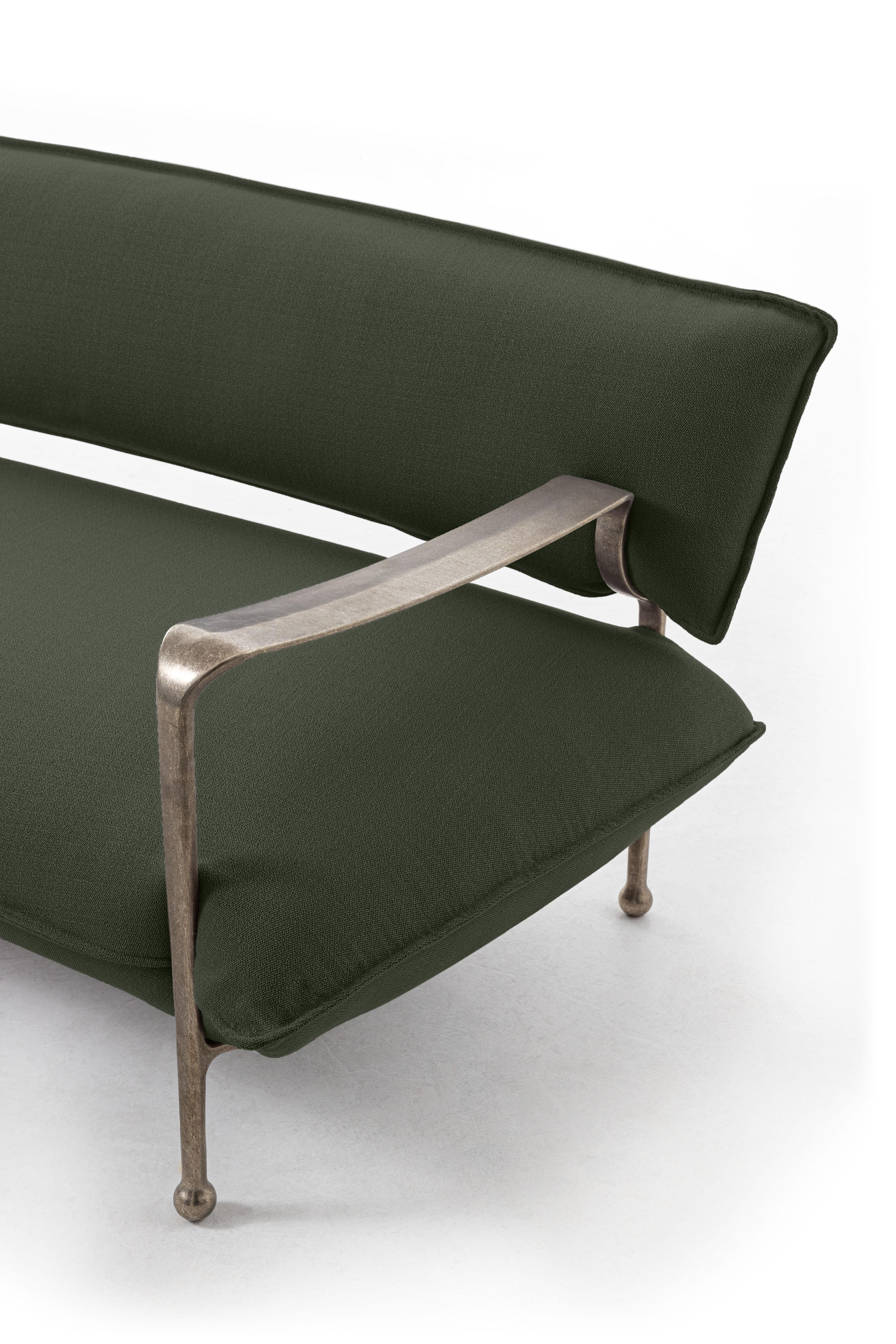 Iron Riace 4 Seater Sofa by Ronan & Erwan Boroullec for MAGIS For Sale