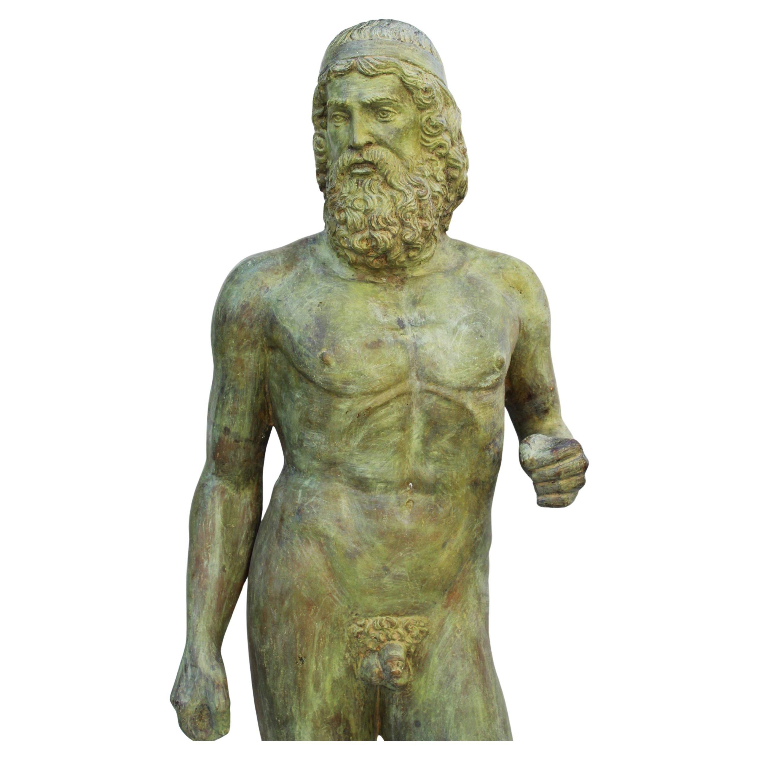 Coppia di sculture in bronzo modellate sui Bronzi di Riace, a grandezza naturale di 180 cm. ULTERIORI FOTO, INFORMAZIONI SUL LOTTO E INFORMAZIONI SULLA SPEDIZIONE POSSONO ESSERE RICHIESTE INVIANDO UN'EMAIL

Tags: Bronzi di Riace 180 cm. Bronce Riace