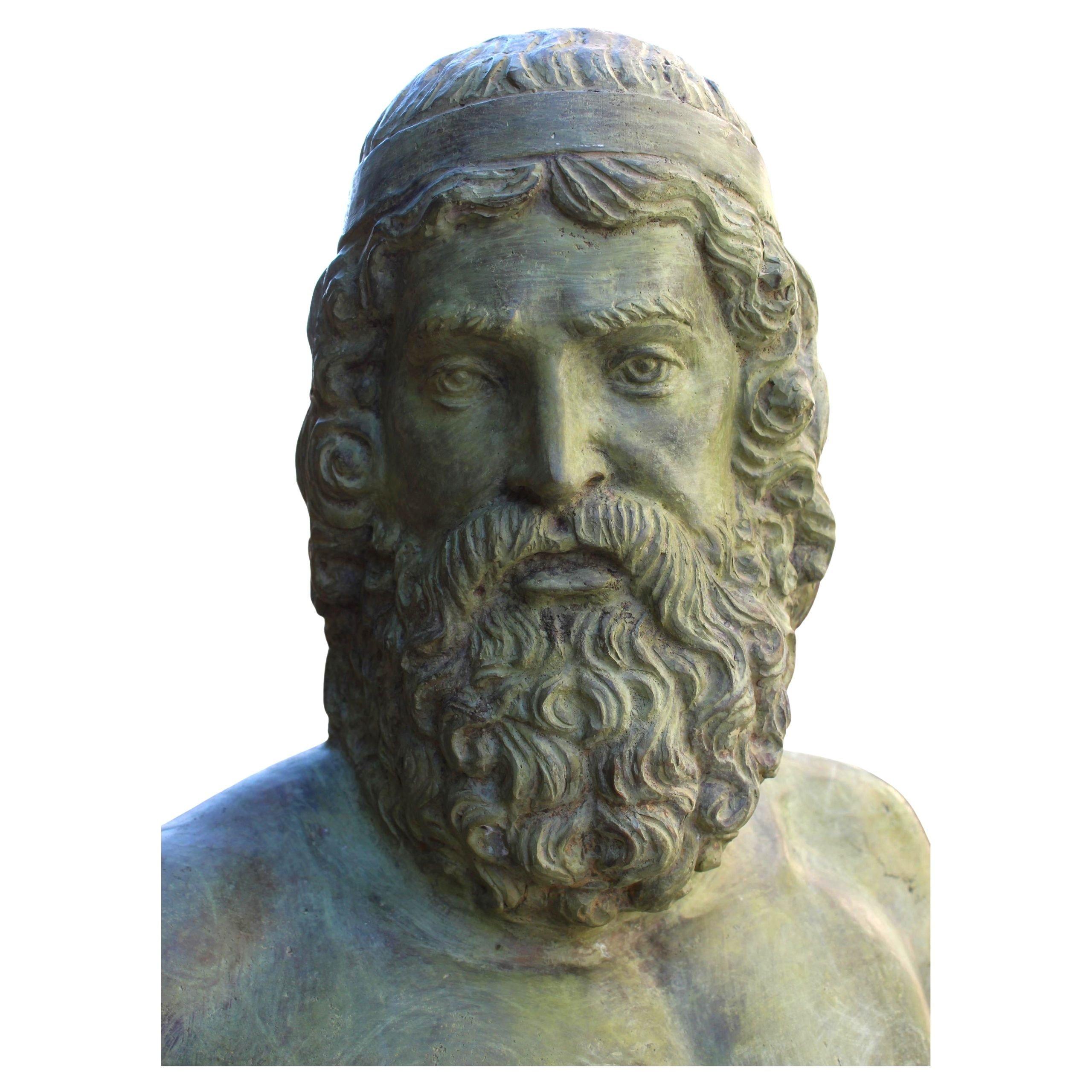 XX secolo Bronzi di Riace 180 cm in vendita