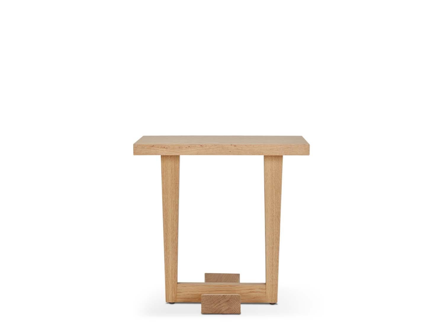 The Rialto Side Table is made from American walnut or white oak and features an architectural base.

The Lawson-Fenning Collection is designed and handmade in Los Angeles, California. Reach out to discover what options are currently in stock.