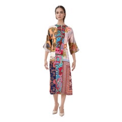 Rianna+Nina Patchwork Silk Kimono Dress