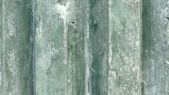 Rib 12X Sturdy Tall Gray Mint Cornice Vessel by Lenny Stopp