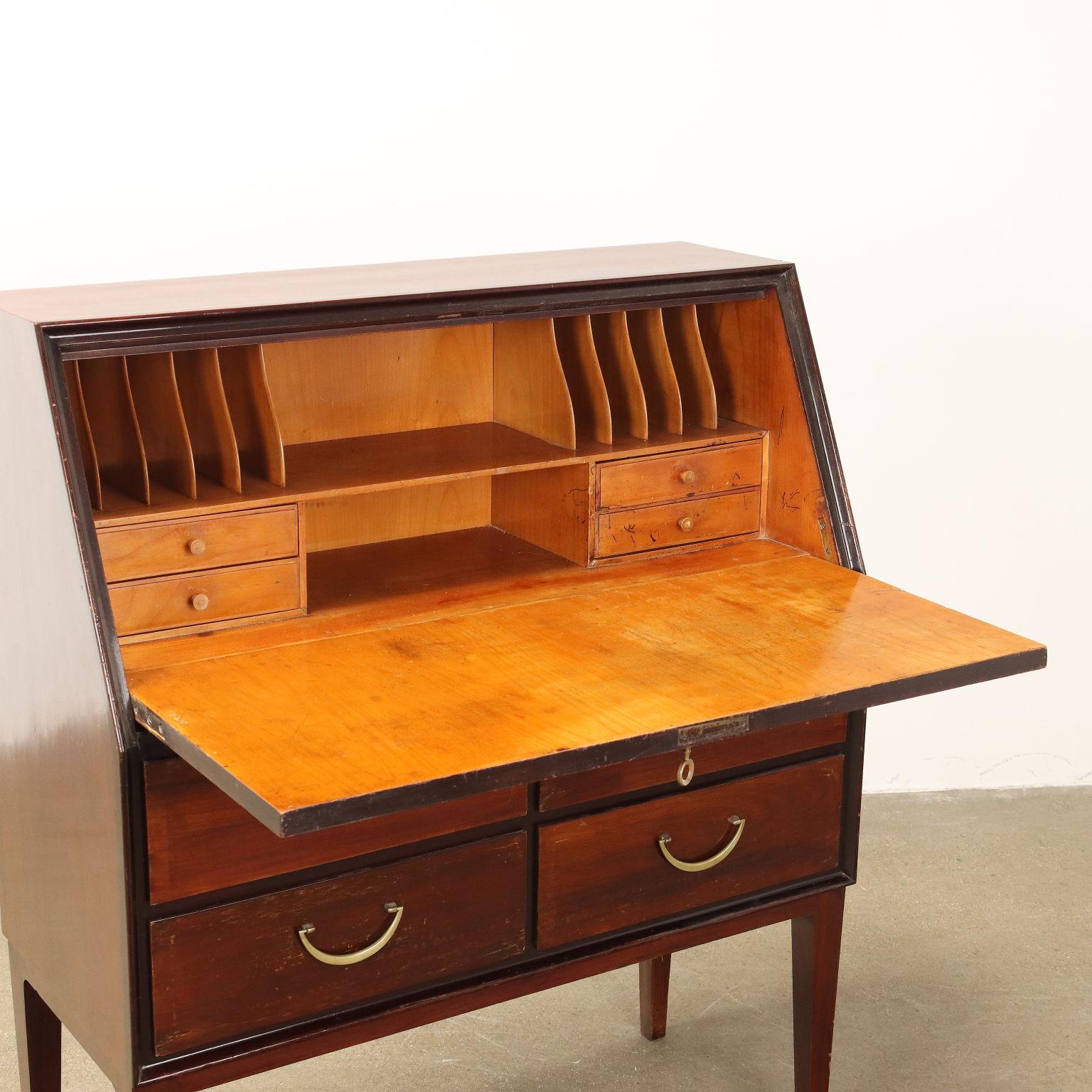 Mid-Century moderno Ribalta con Cassetti Anni 50-60 in vendita
