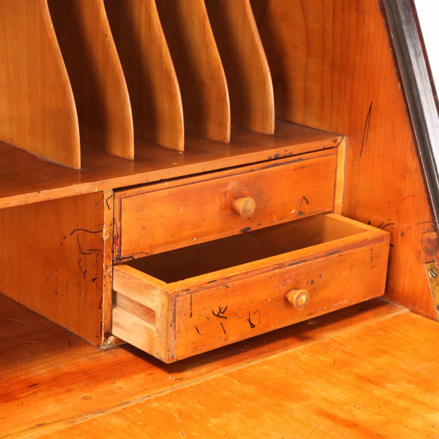 Italian Ribalta con Cassetti Anni 50-60 in vendita
