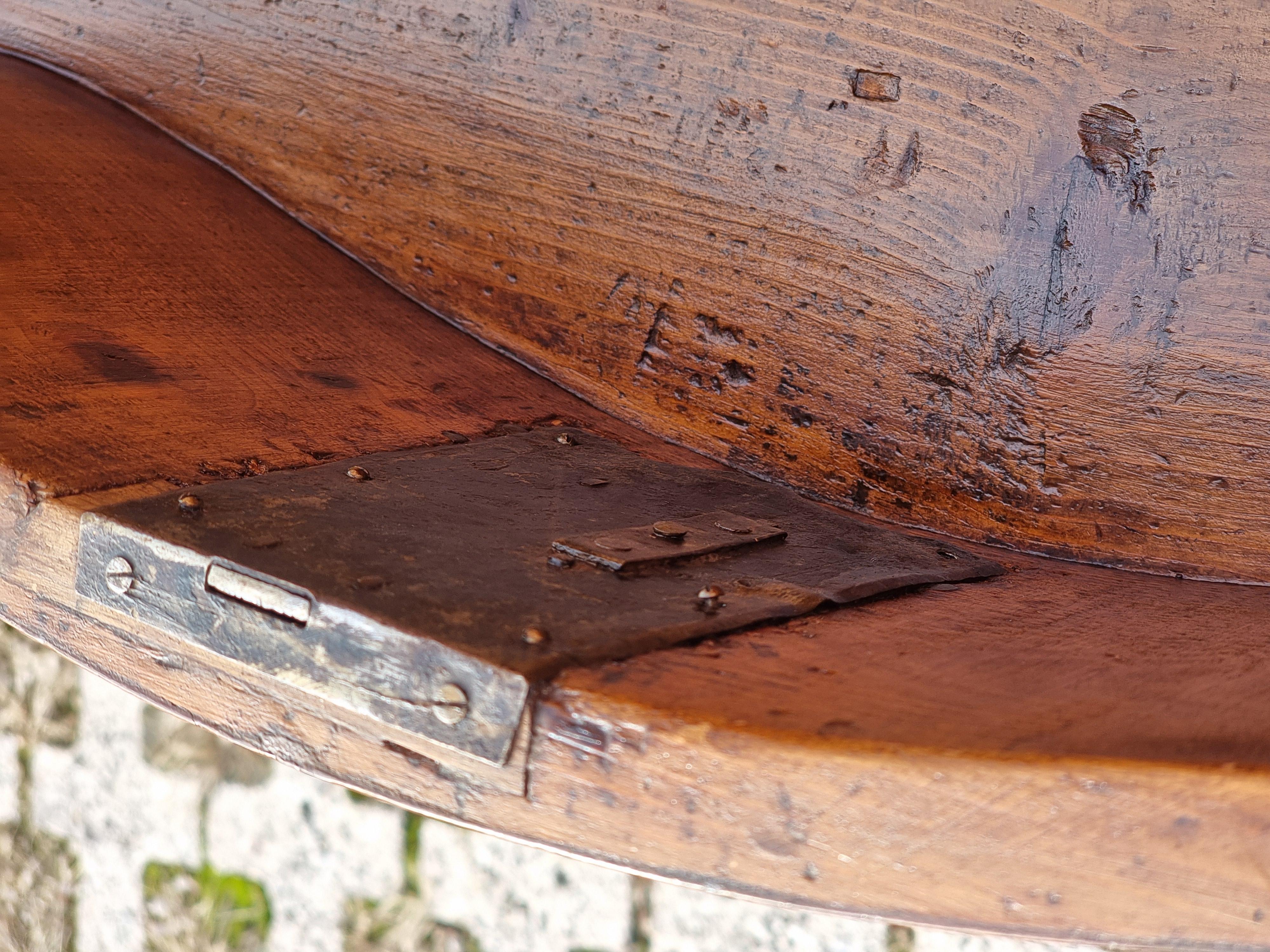 Ribalta veneta in noce lastronata e intarsiata, XVIII secolo in vendita 2