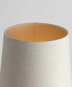 Ribbed Ceramic Lamp, Italy, Circa 1970