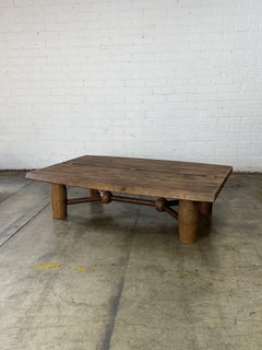 Ribbed Coffee table in Reclaimed Oak