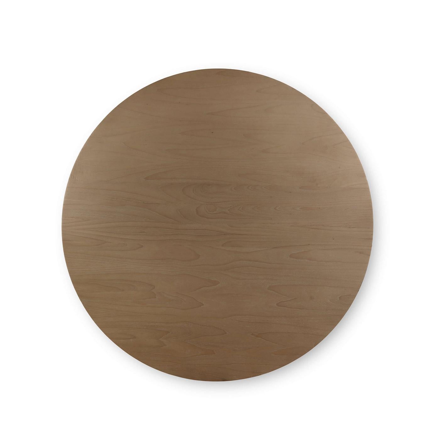 A perfect blend of contemporary design and elegant craftsmanship. Ideal for hosting family dinners and social gatherings, this table promises to be the centerpiece of your dining area.

Made with solid mahogany, this table is finished in our Sandbar