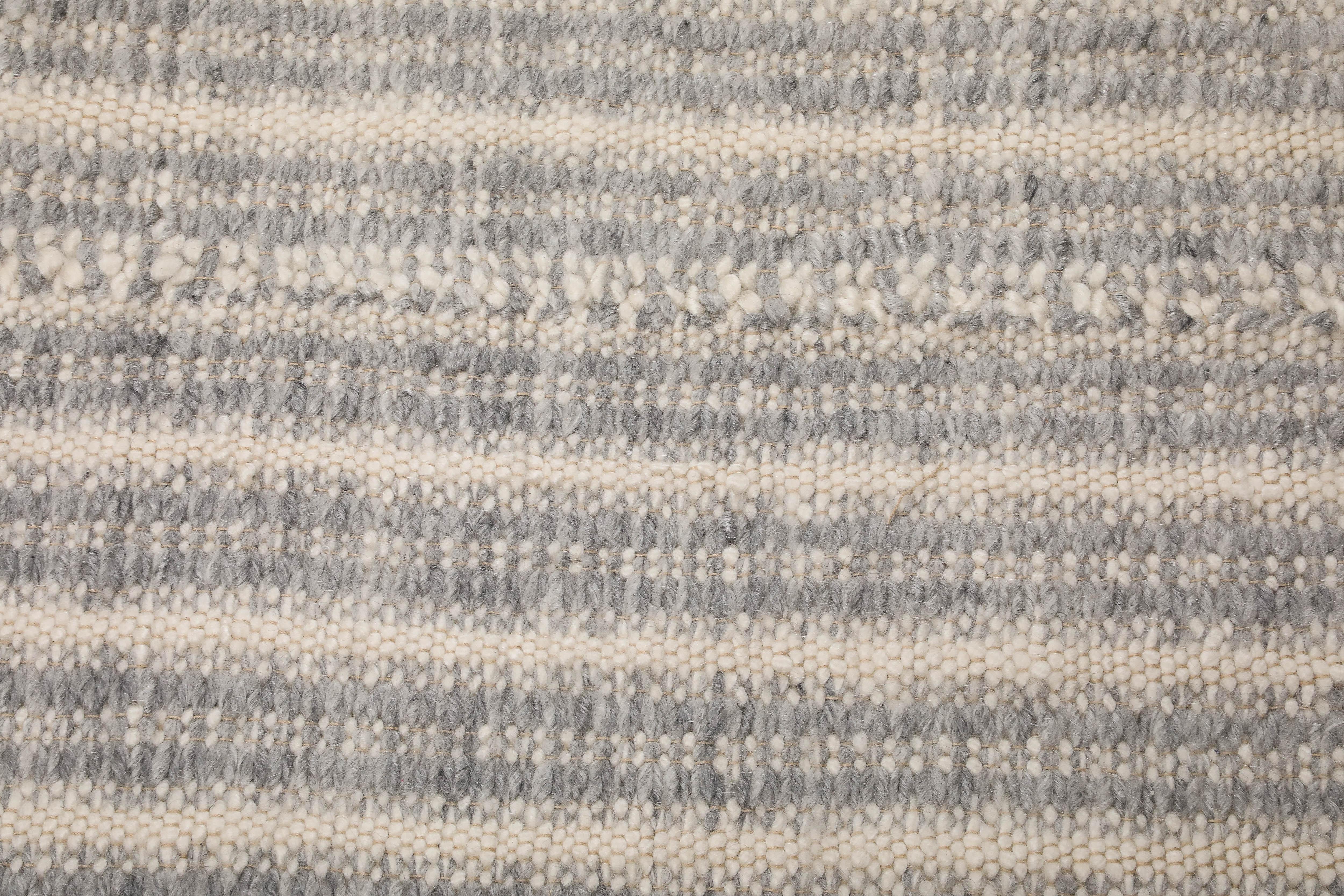 Ribbed Mohair Hand-Knotted Area Rug by Ennui Home For Sale 2