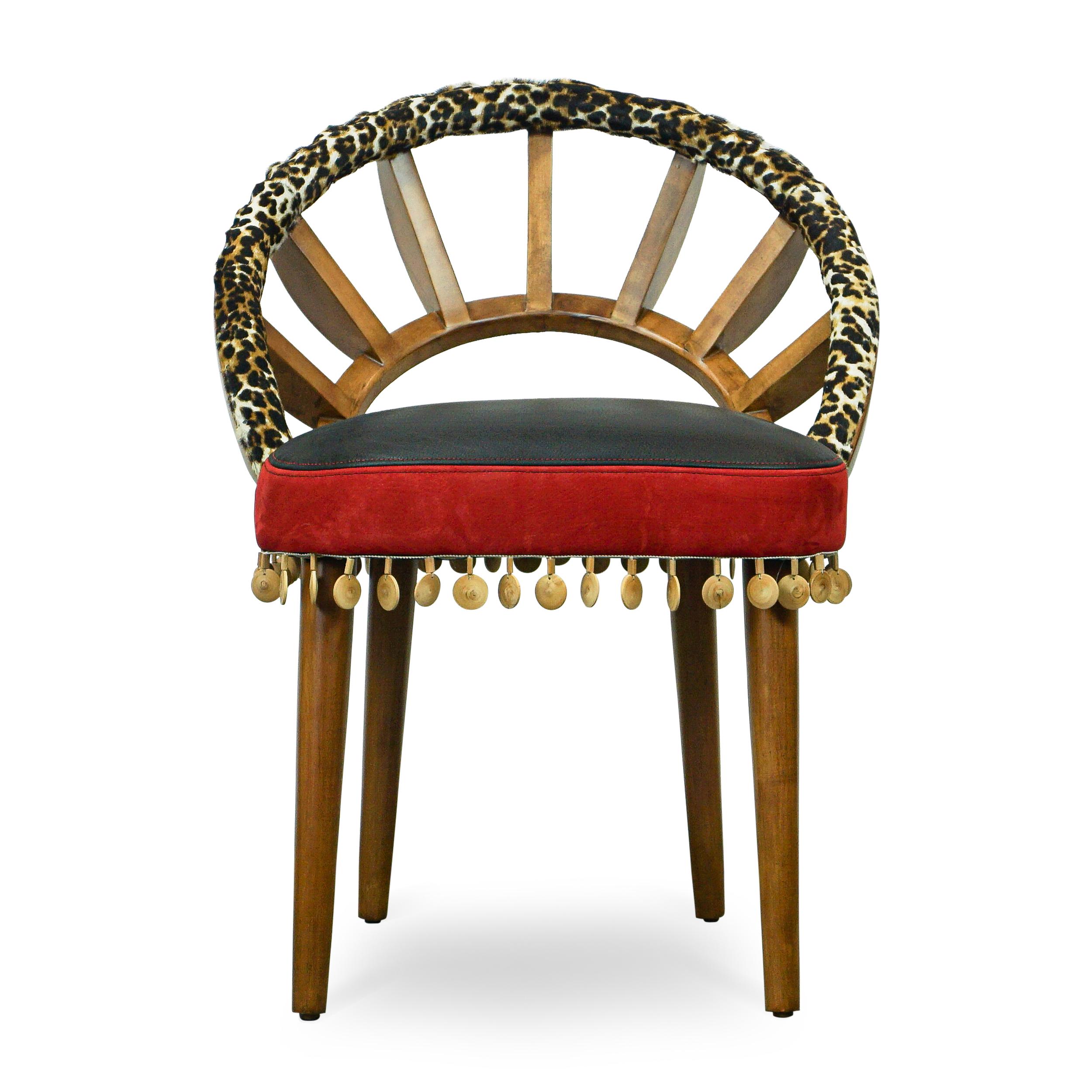 hair on hide dining chairs