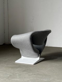 Ribbon armchair, Pierre Paulin, 60/70s, Artifort, wool