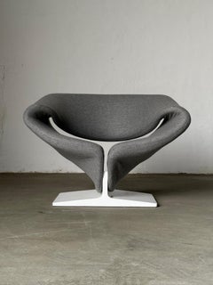 Ribbon armchair, Pierre Paulin, 60/70s, Artifort, wool