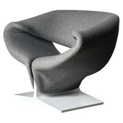 Ribbon armchair, Pierre Paulin, 60/70s, Artifort, wool