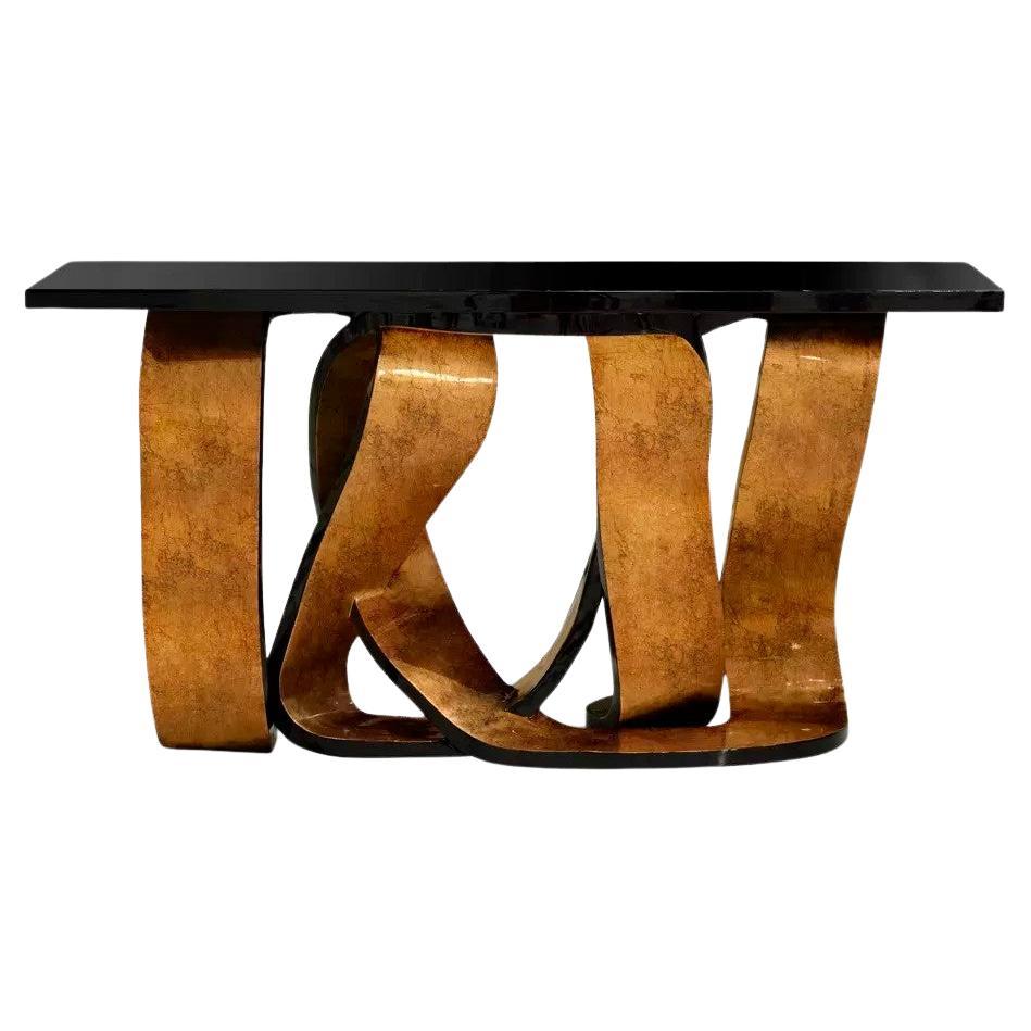 Band gebrochenes Kupferblatt Konsole