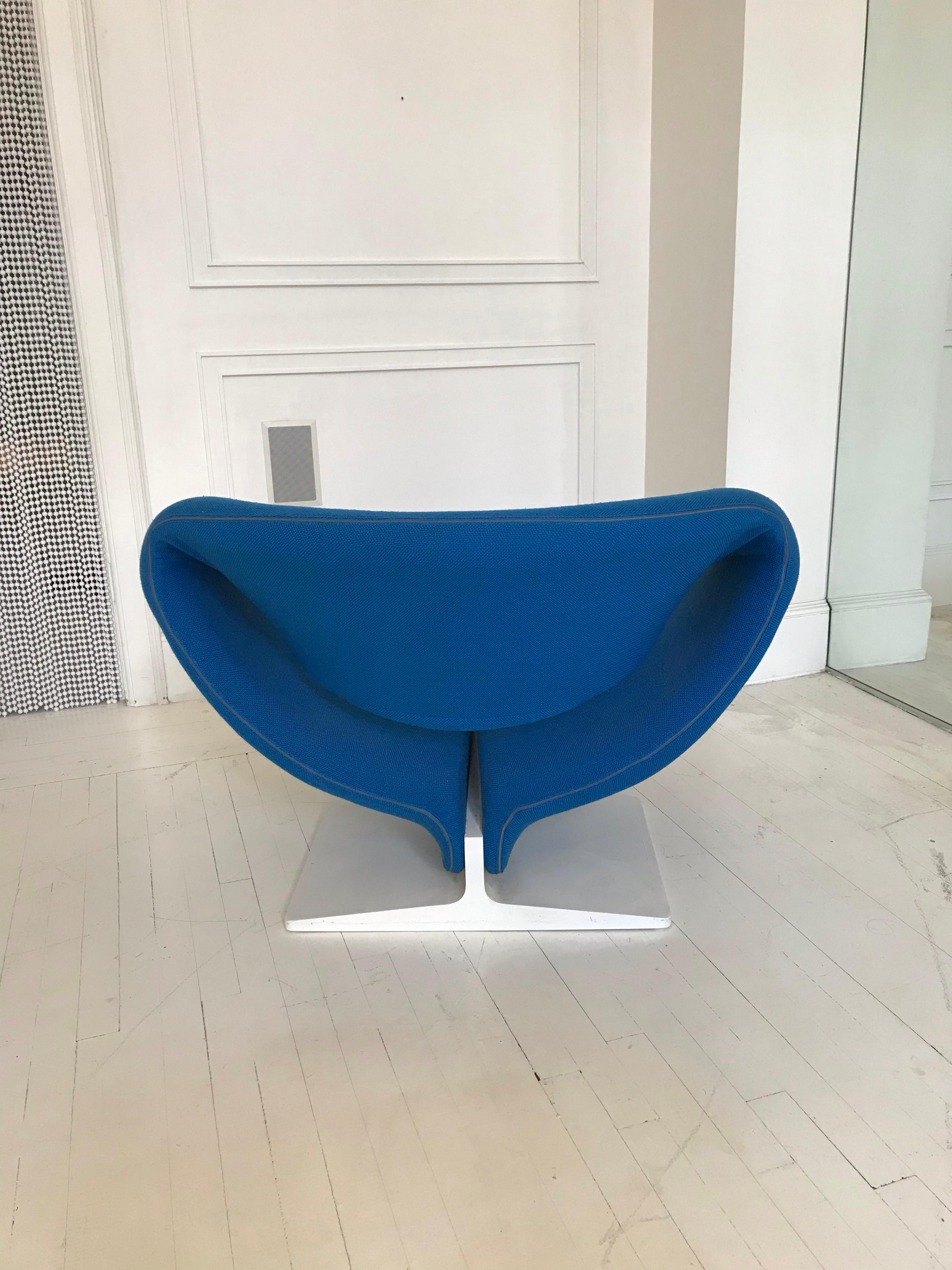 Dutch Ribbon Chair and Ottoman by Pierre Paulin for Artifort