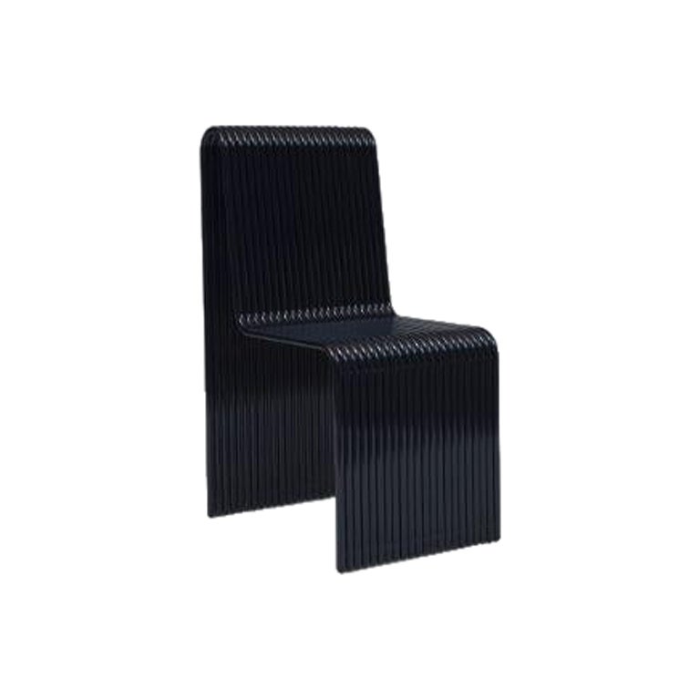 Ribbon Chair, Black by Laun