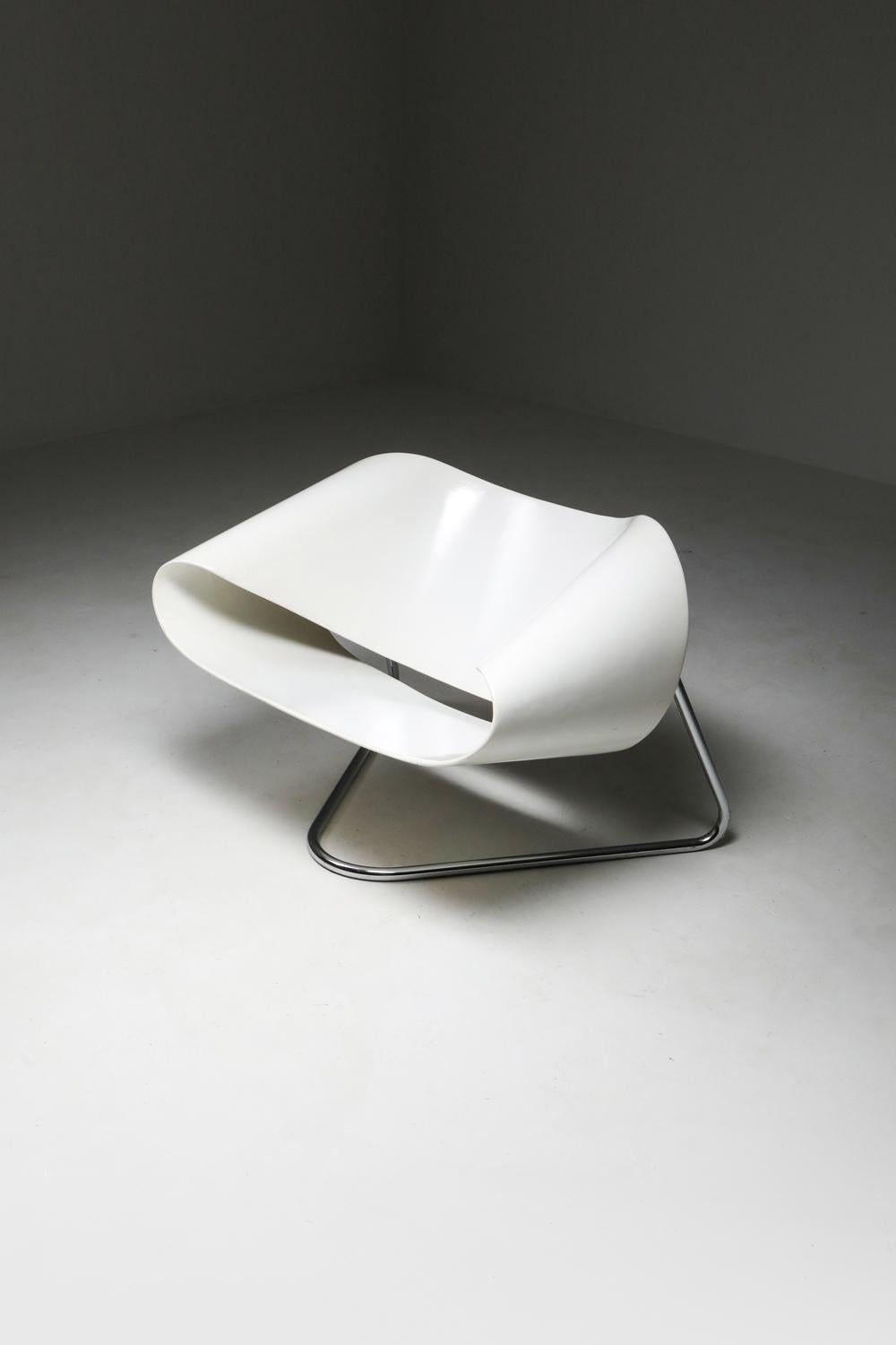 Ribbon Chair by Franca Stagi for Bernini, 1961 5