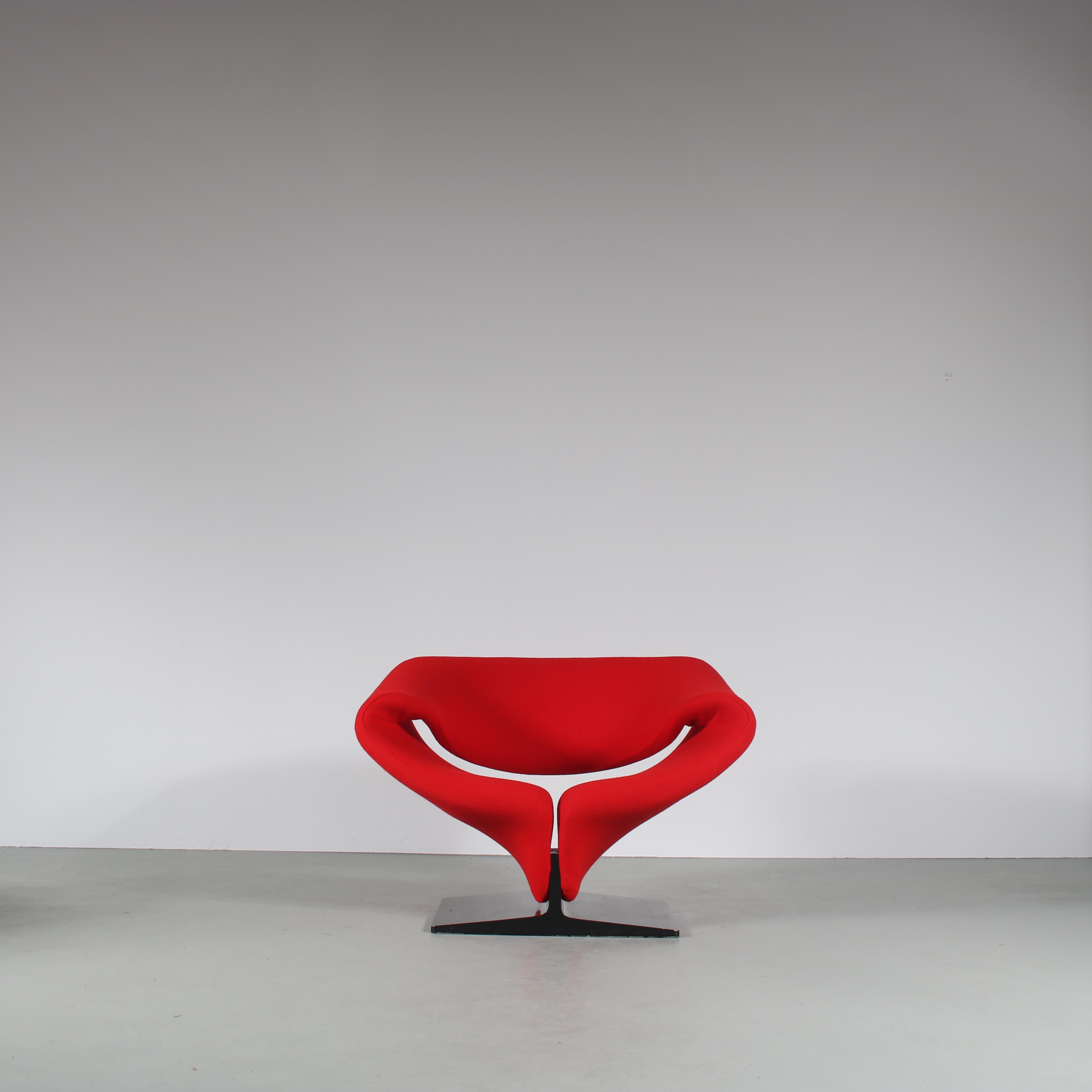 Fin du 20e siècle Chaise à ruban de Pierre Paulin pour Artifort, Pays-Bas, 1970