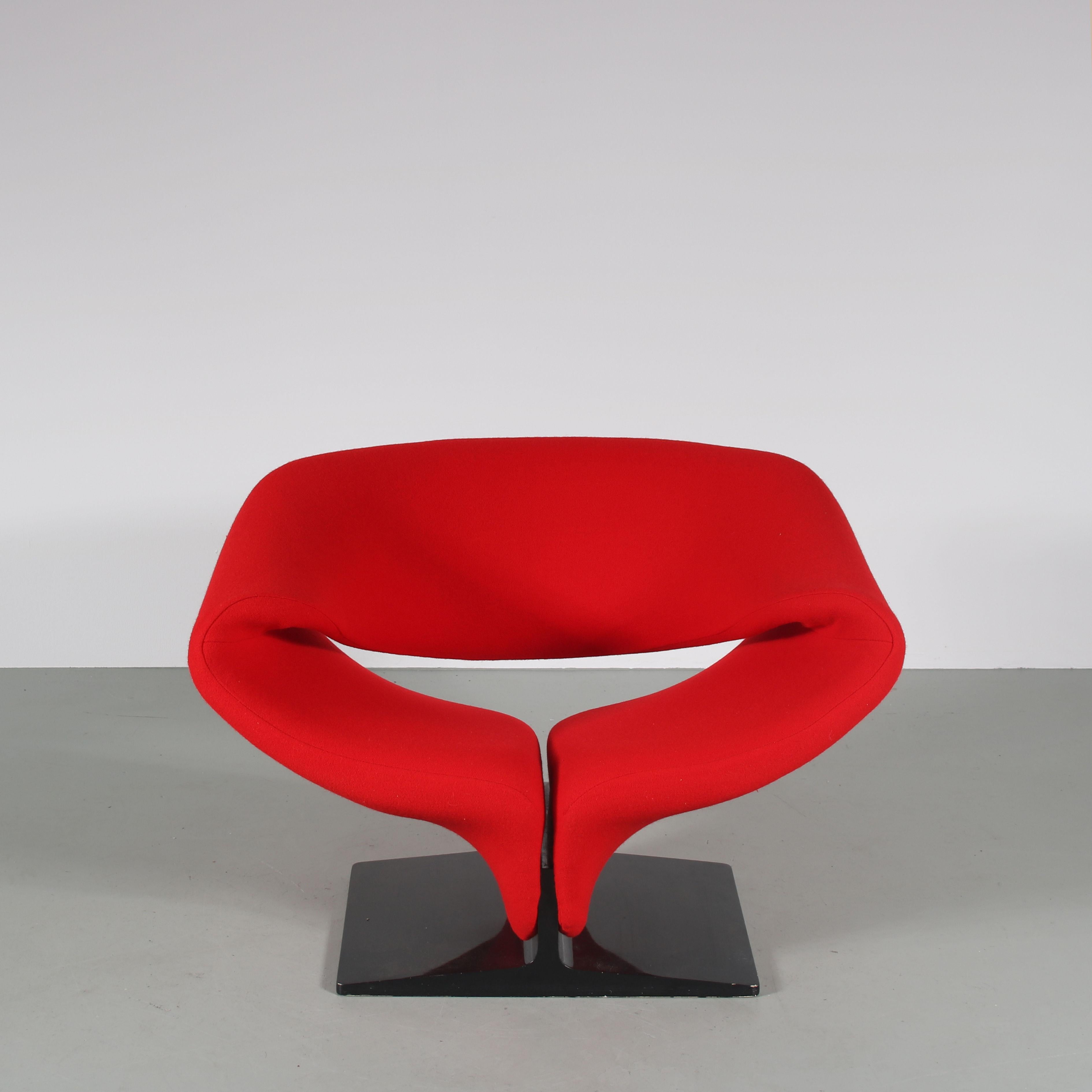 Metal “Ribbon” Chair by Pierre Paulin for Artifort, Netherlands 1970