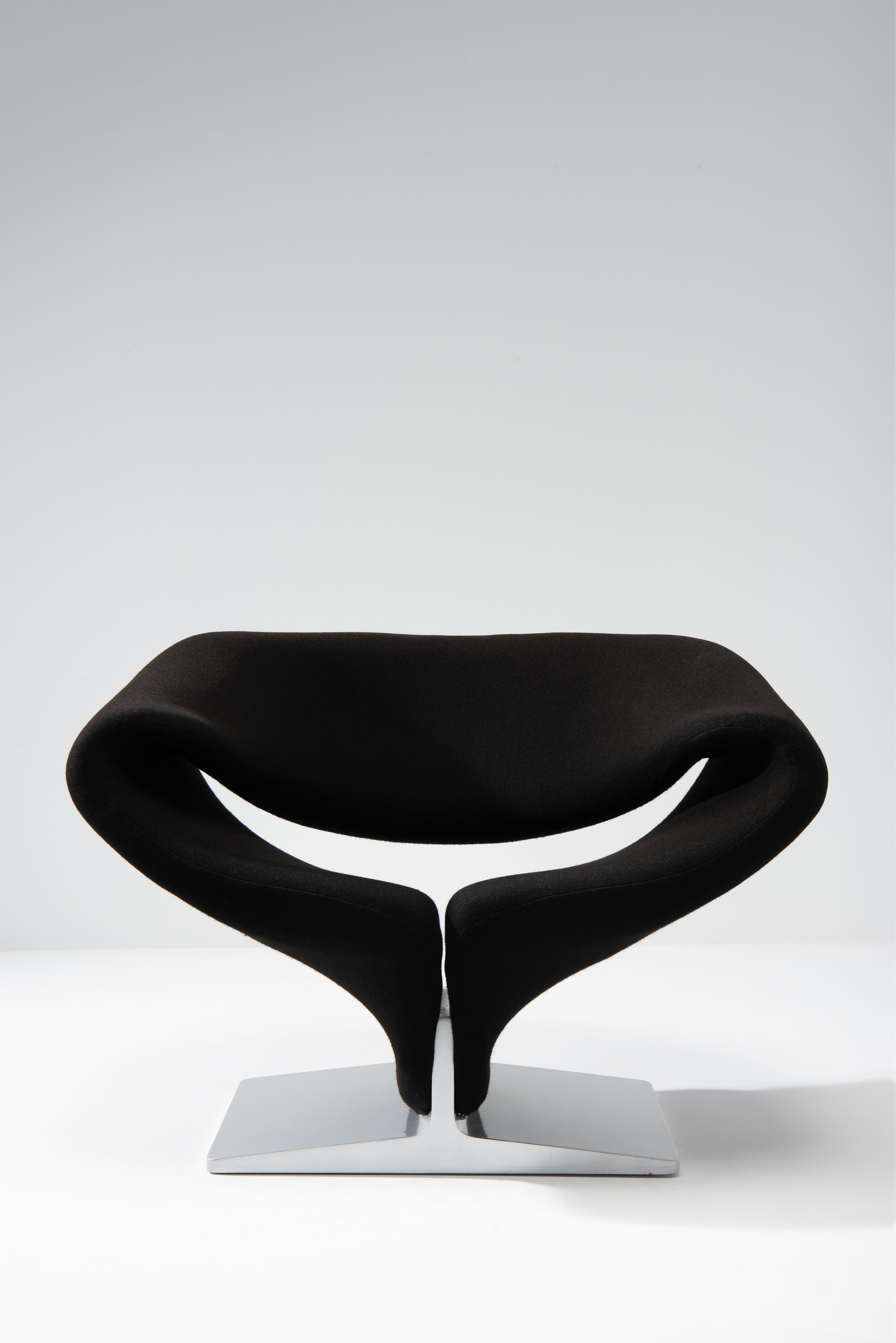 Mid-Century Modern Chaise Ribbon de Pierre Paulin