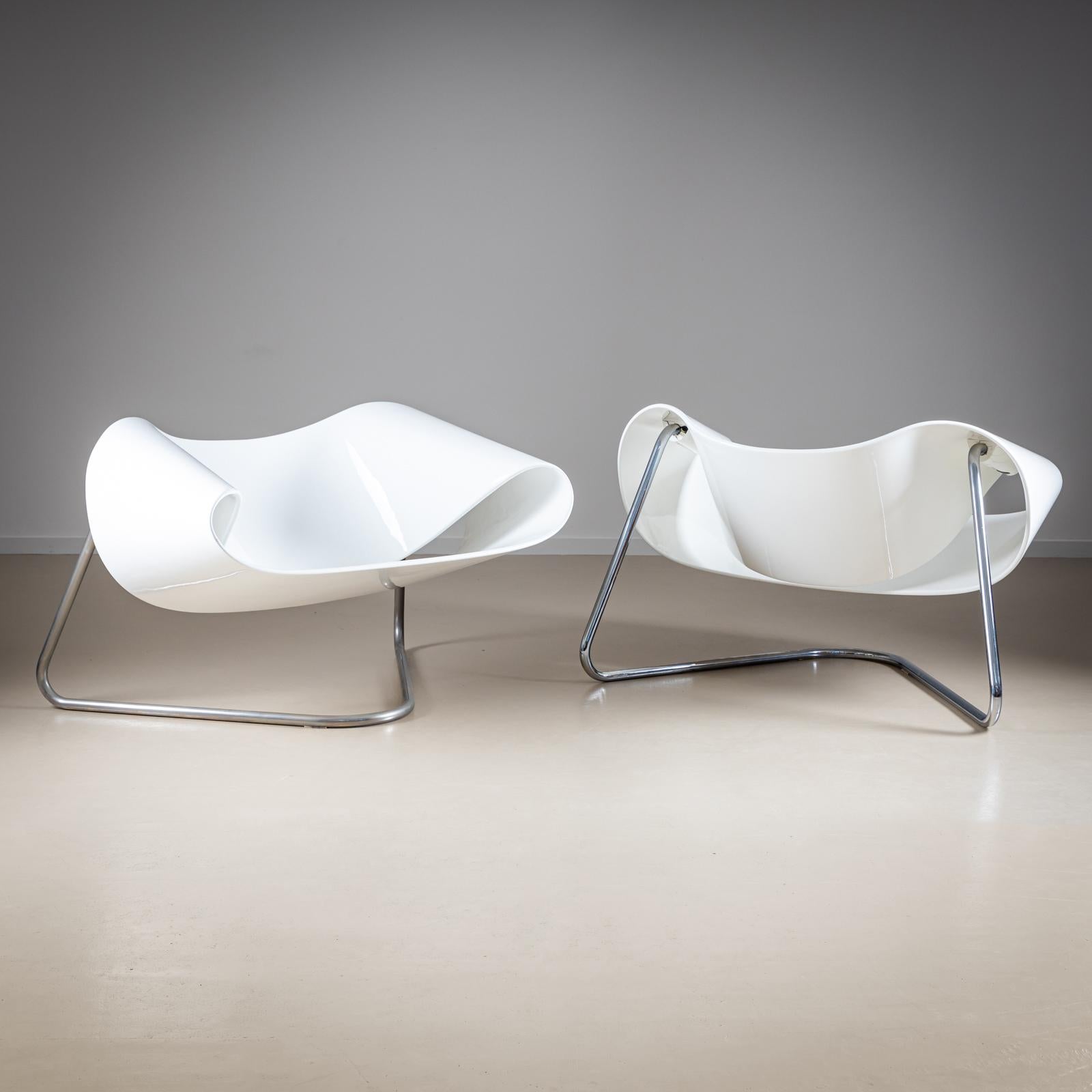 Bänderstühle Cl9 von Cesare Leonardi & Franca Seasons für Bernini, 1960er Jahre im Zustand „Gut“ im Angebot in New York, NY