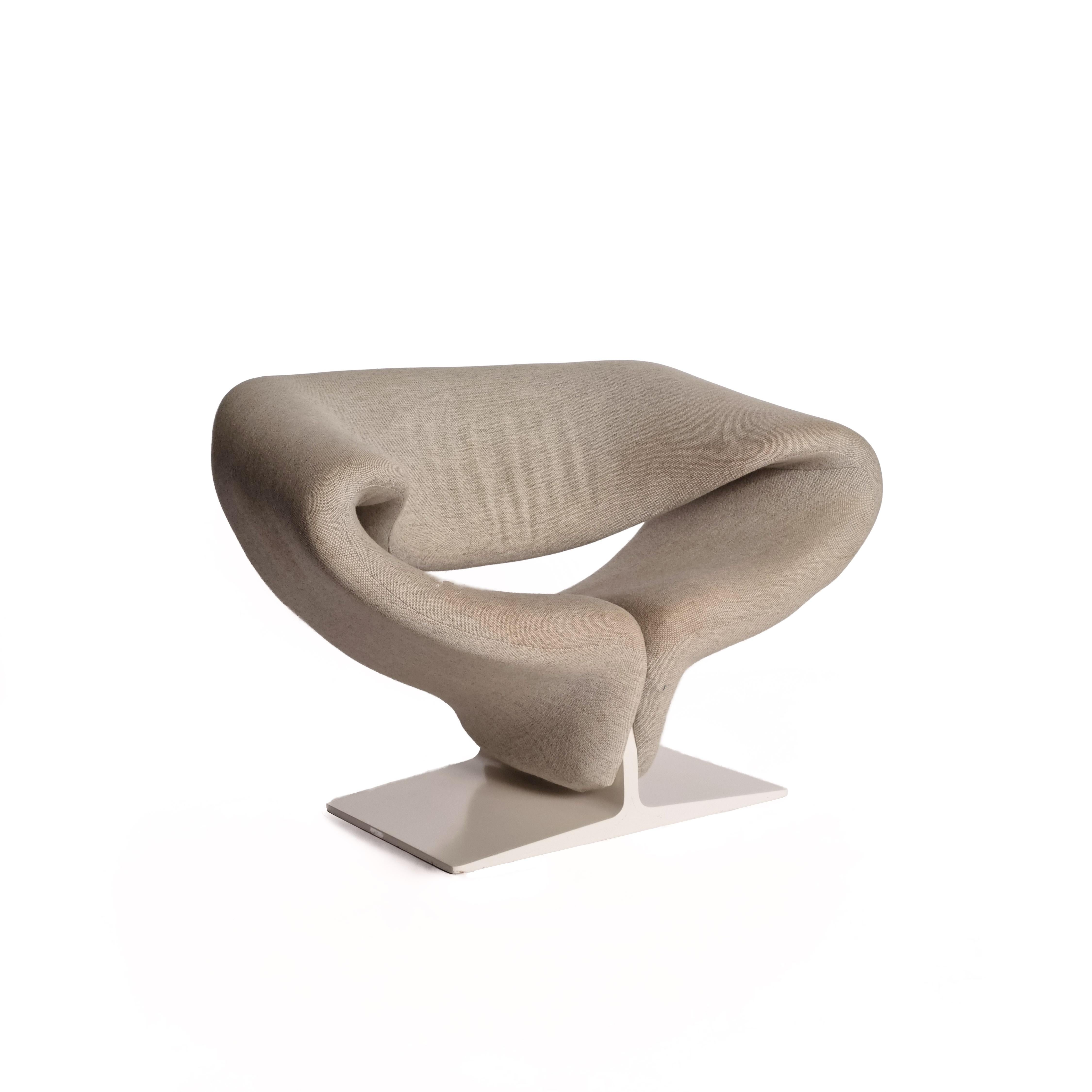Mid-Century moderno Sedia Ribbon Easy Chair di Pierre Paulin per Artifort, anni '70 (2 disponibili) in vendita