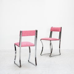 Fraame-Stuhl mit Schleifenband, Maria Pergay, um 1975