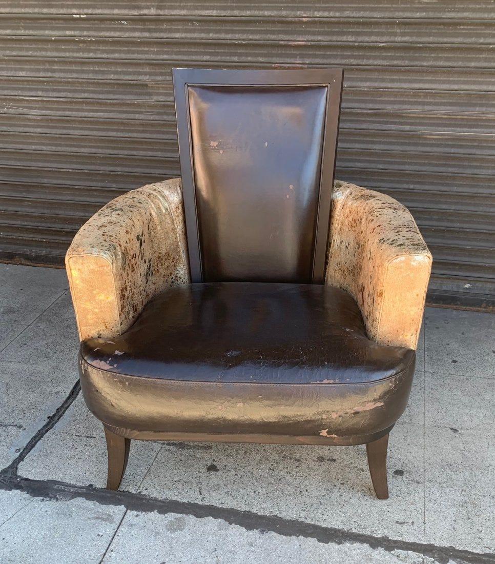 Italian Ribbon Occasional Chair by Stone International