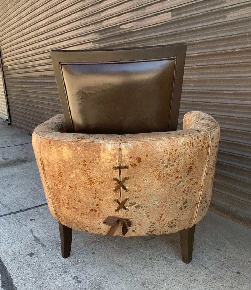 Late 20th Century Ribbon Occasional Chair by Stone International