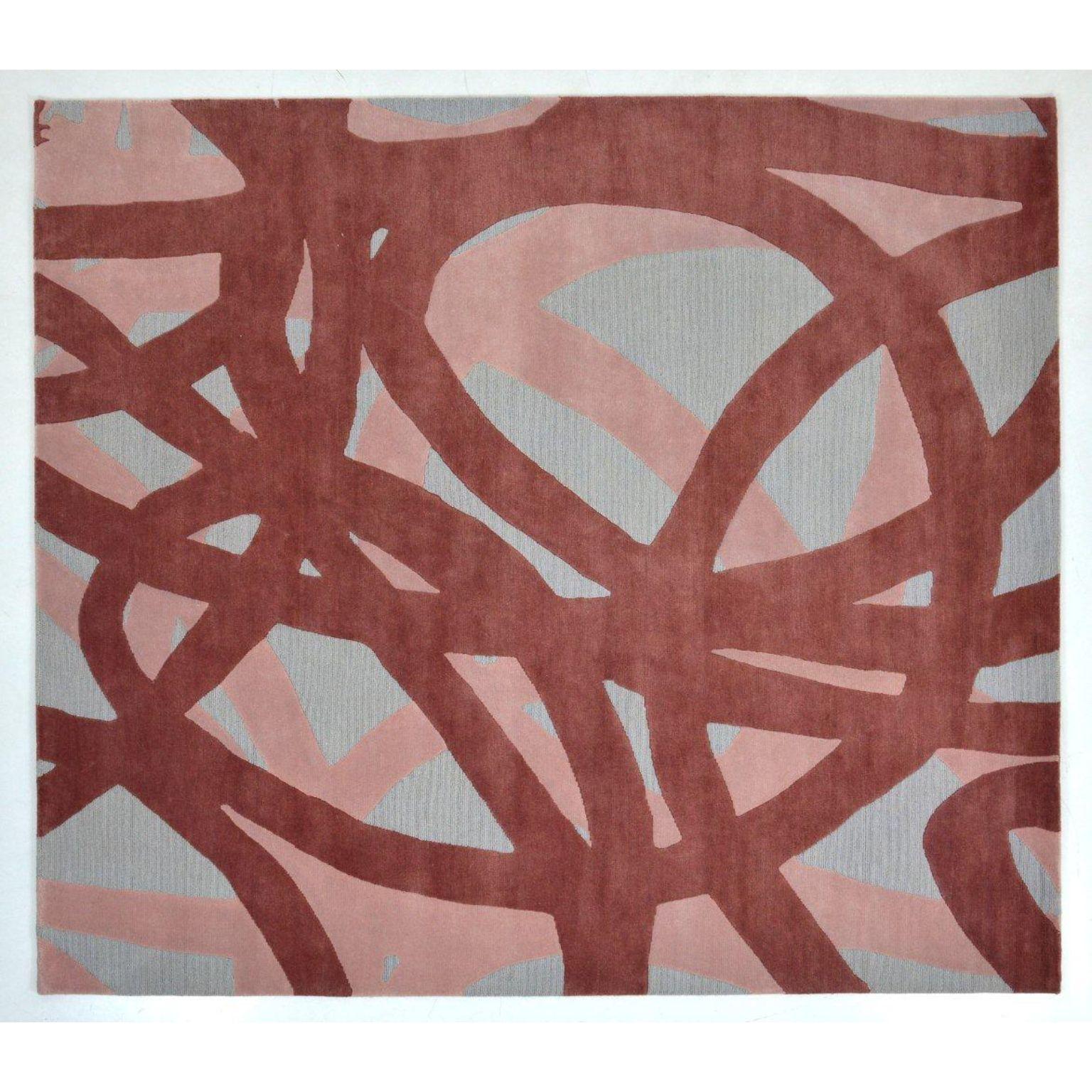 Ribbon small rug by Art & Loom
Dimensions: D243.4 x H304.8 cm
Materials: 100% New Zealand wool
Quality (Knots per Inch): 60
Also available in different dimensions.

Samantha Gallacher has always had a keen eye for aesthetics, drawing