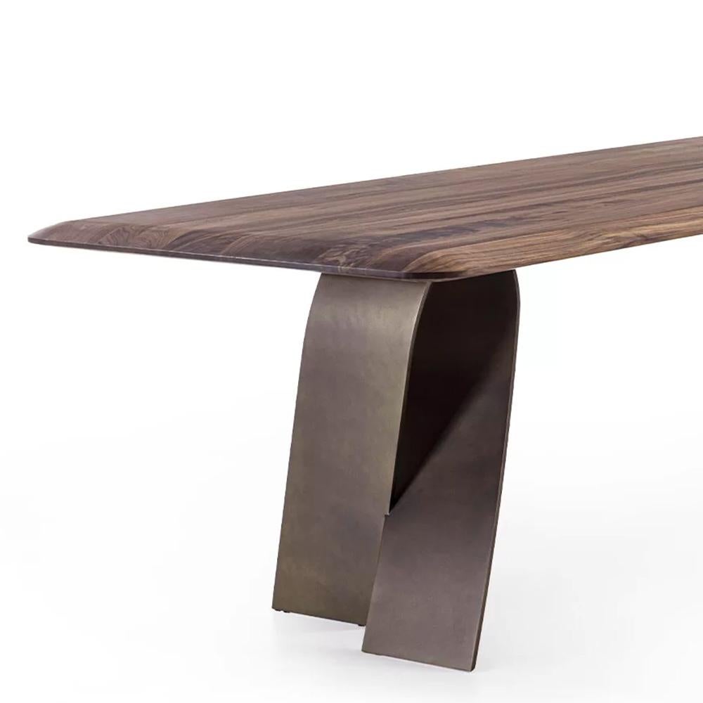 Table en noyer à rubans Neuf - En vente à Paris, FR