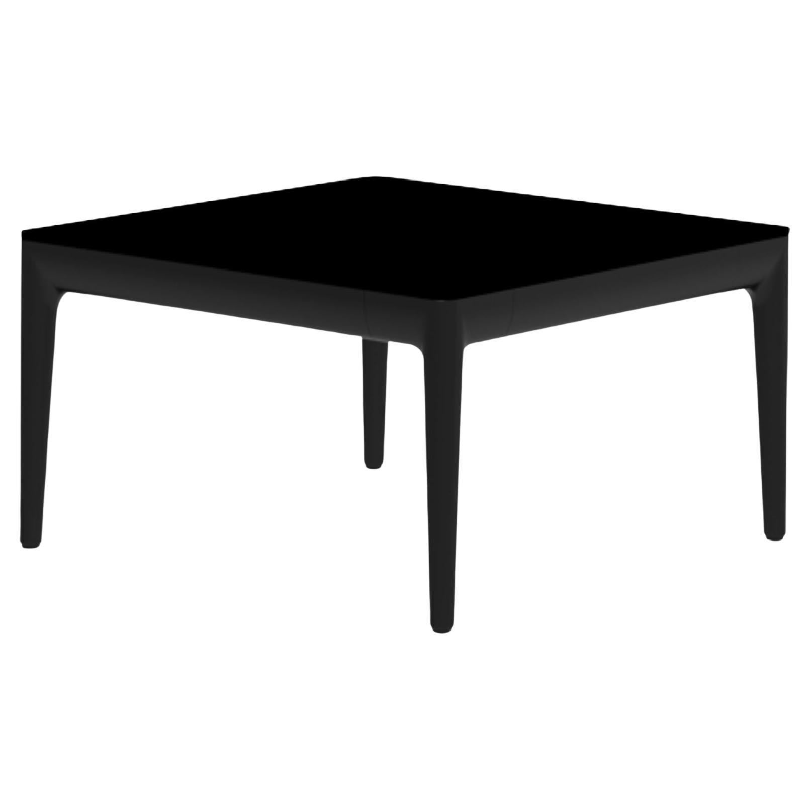 Ribbons Black 50 Coffee Table by Mowee For Sale