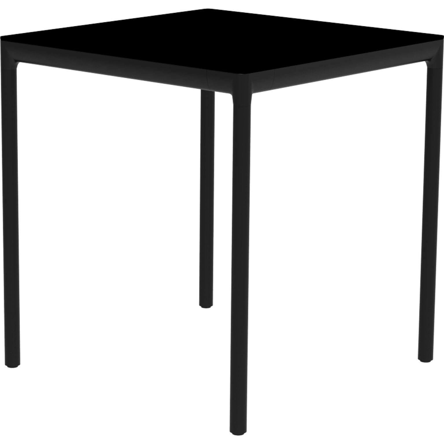 Ribbons black 70 side table by MOWEE
Dimensions: D70 x W70 x H75 cm.
Material: Aluminum, HPL top.
Weight: 12 kg.
Also available in different colors and finishes. (HPL Black Edge or Neolith top).

An unmistakable collection for its beauty and