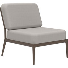 Divano centrale modulare Ribbons Bronze di Mowee