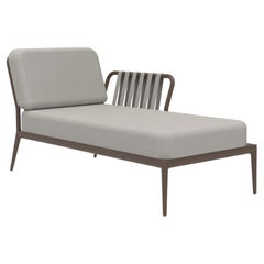 Ribbons Bronze Left Chaise Lounge by Mowee