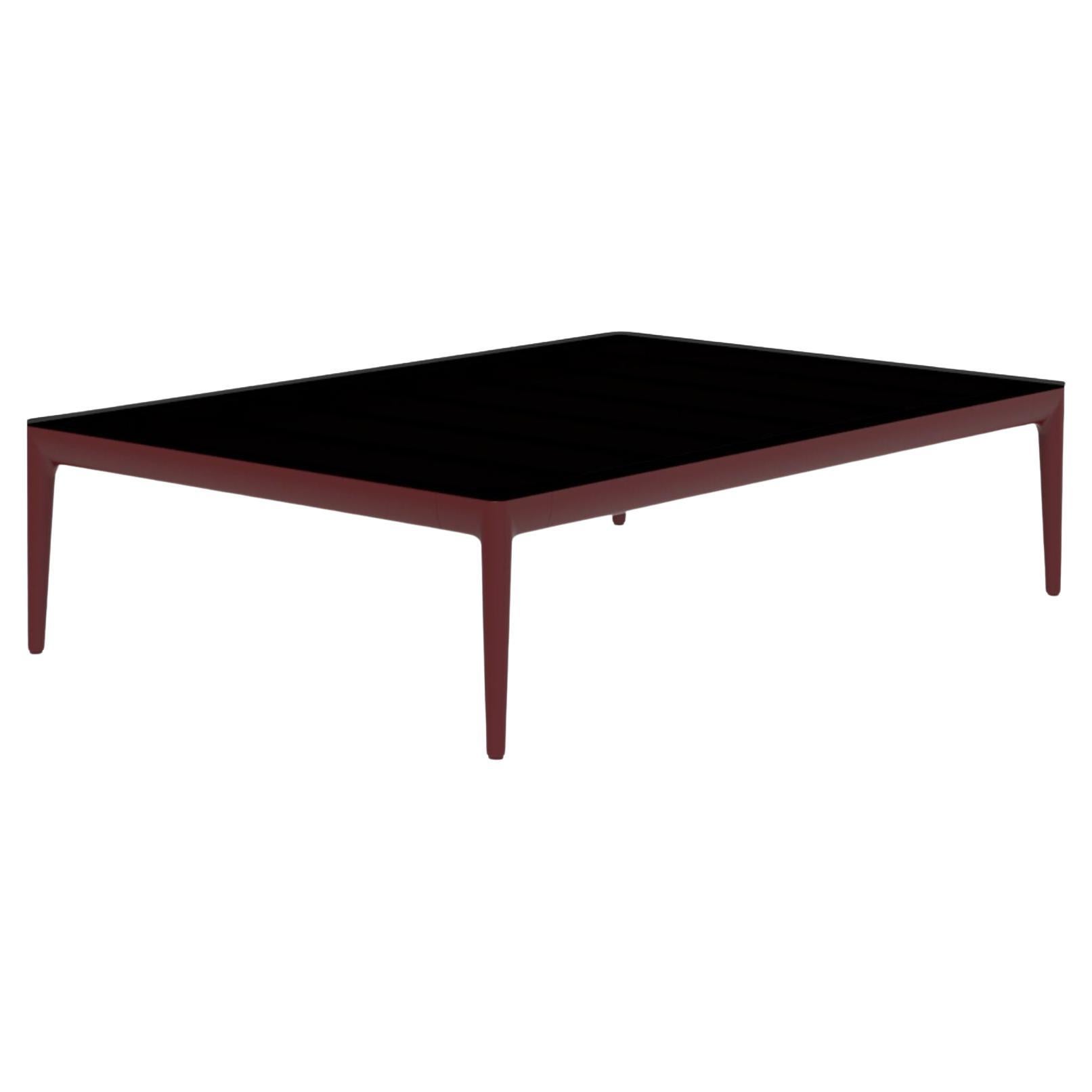 Ribbons Burgundy 115 Coffee Table by Mowee For Sale
