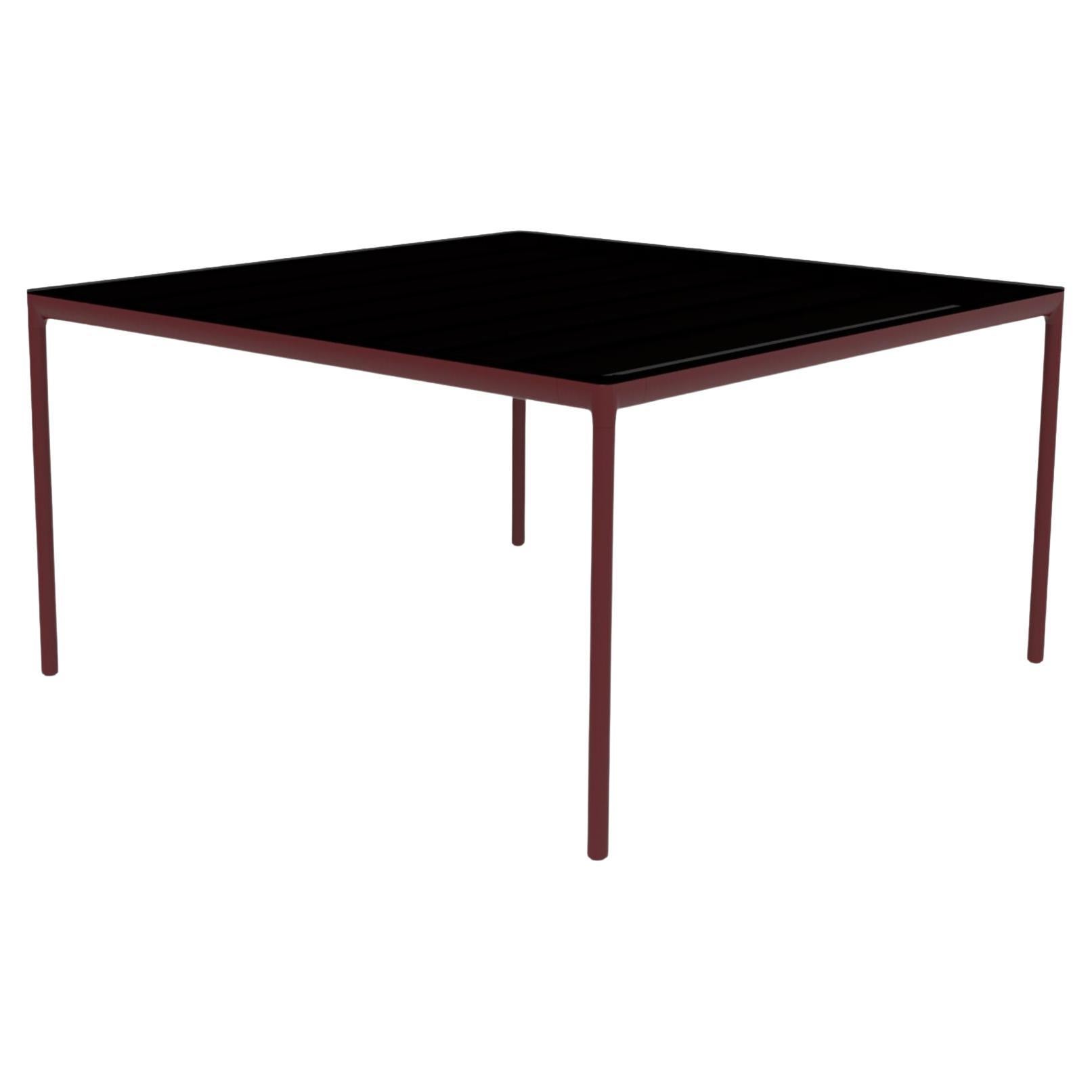 Ribbons Burgundy 138 Coffee Table by Mowee For Sale
