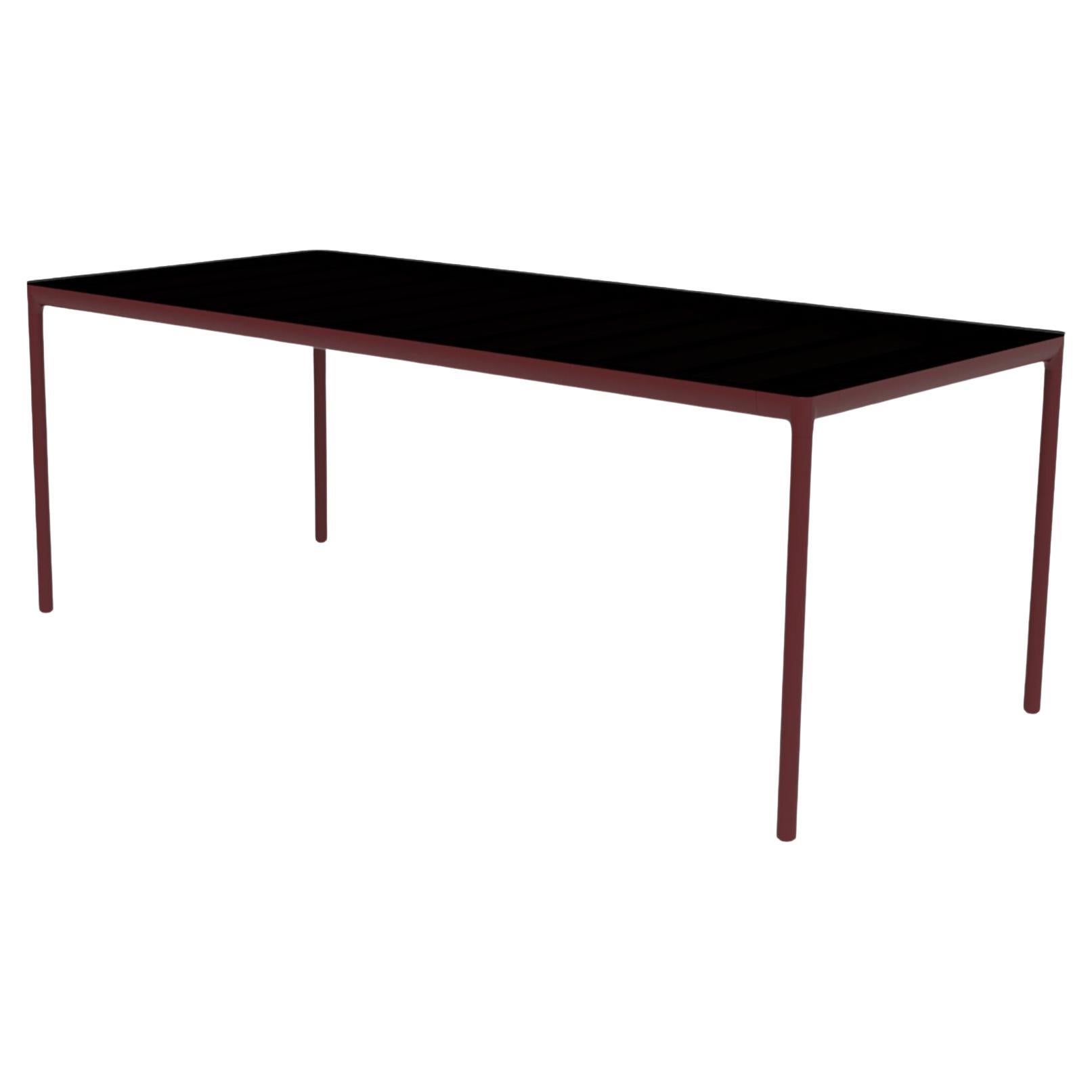 Ribbons Burgundy 200 Coffee Table by Mowee For Sale