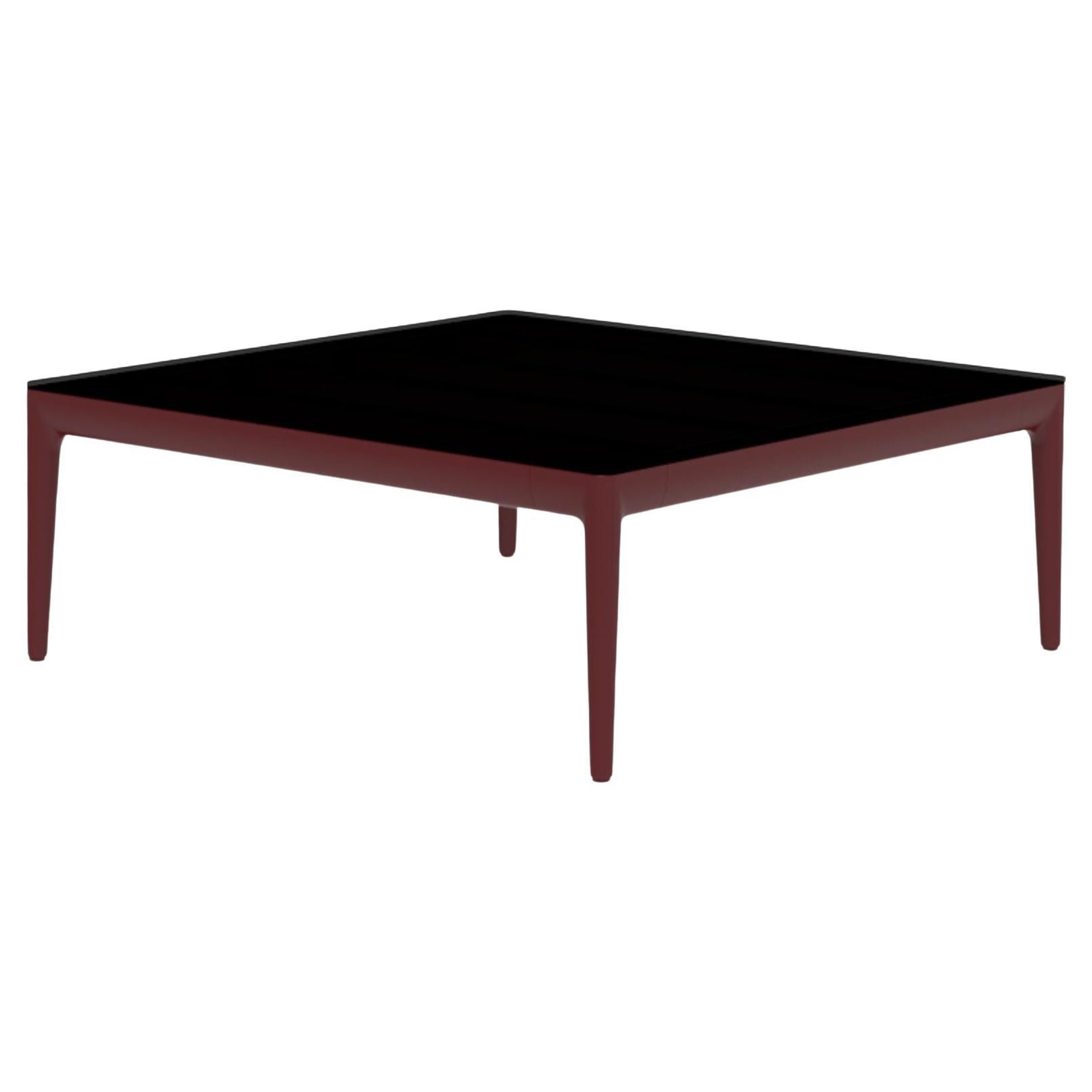Ribbons Burgundy 76 Coffee Table by Mowee For Sale