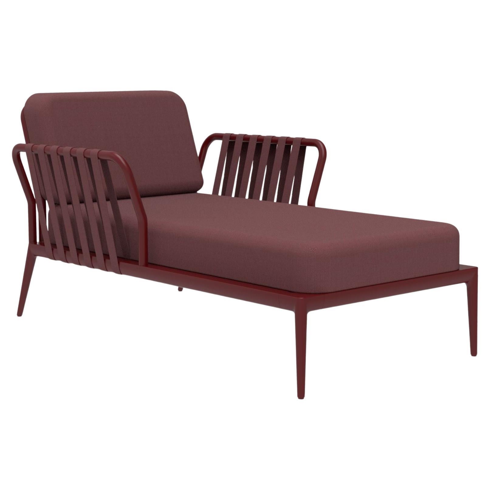 Ribbons Burgundy Divan by MOWEE