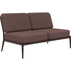 Modulares Sofa mit Schleifen in Schokoladenbraun von MOWEE