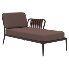 Ribbons Chocolate Left Chaise Longue by MOWEE