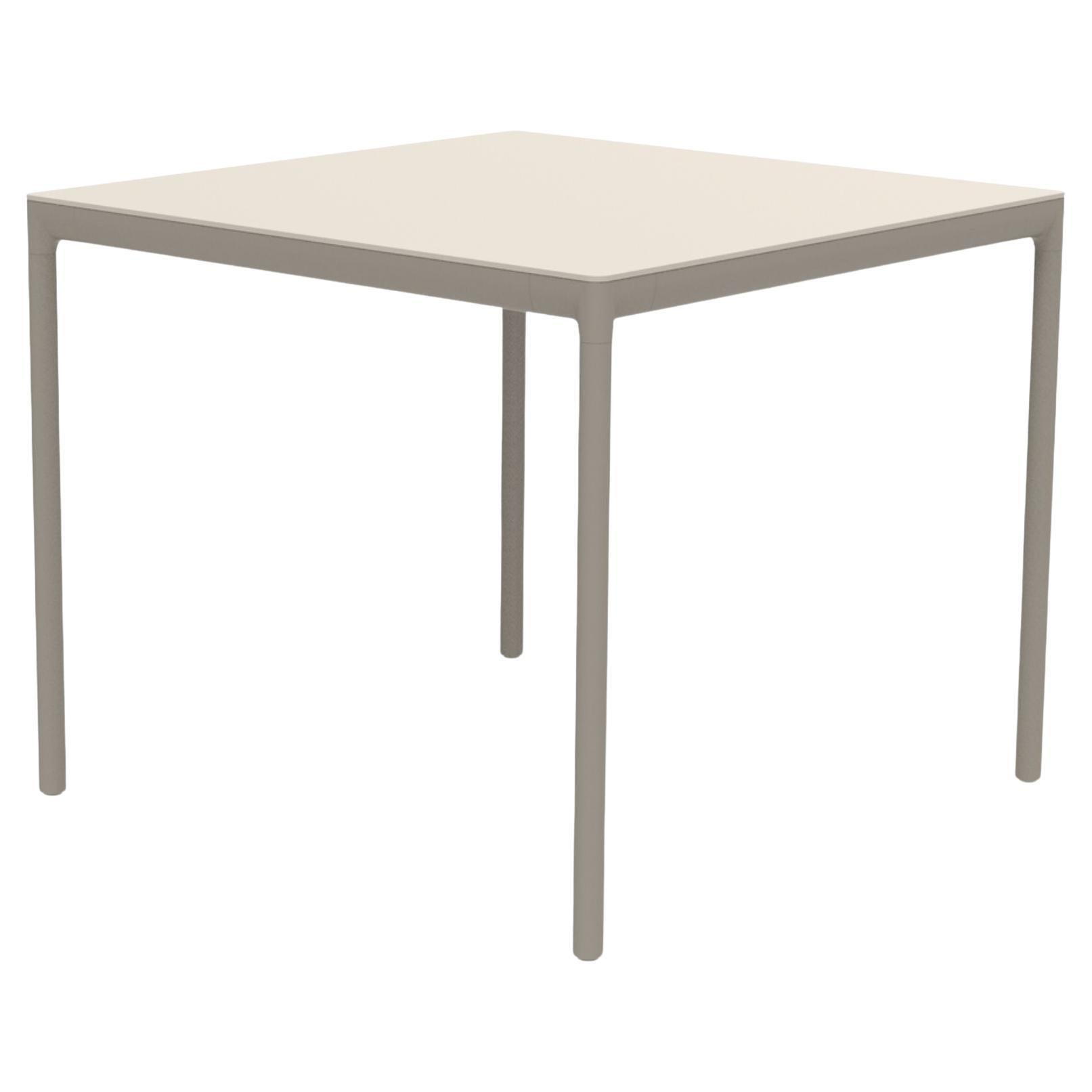 Ribbons Cream 90 Table by Mowee For Sale
