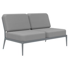 Ribbons Grey Double Central Modular Sofa by Mowee