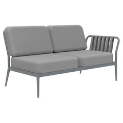 Ribbons Grey Double Left Modular Sofa by Mowee