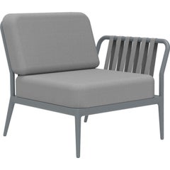 Ribbons Grey Left Modular Sofa by Mowee